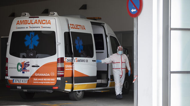 Urgencias del Hospital Clínico Universitario San Cecilio de Granada.