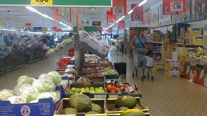 Supermercado de Lidl en Huelva