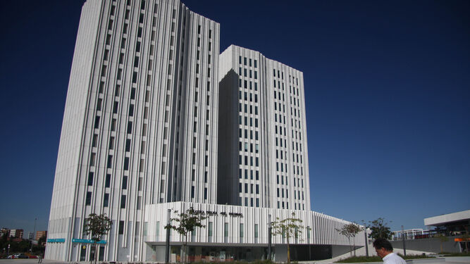 Las torres del complejo Aljarafe Center, que incluyen un hotel y un edificio de oficinas, entre otros servicios.