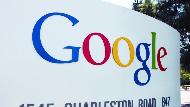 Logo de Google en Silicon Valley