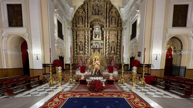 Jesús de las Penas venerado en la Parroquia de San Jacinto