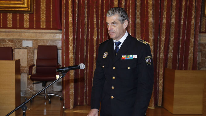 El jefe de la Policía Local de Sevilla, José Medina Arteaga.