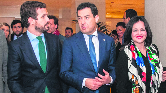 Génova pide al PP andaluz una lista de unidad en torno a Virginia Pérez.