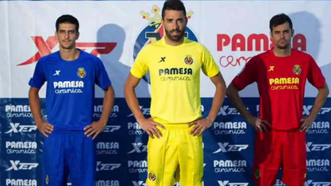 Camisetas Xtep de la 2014-2015 del Villarreal