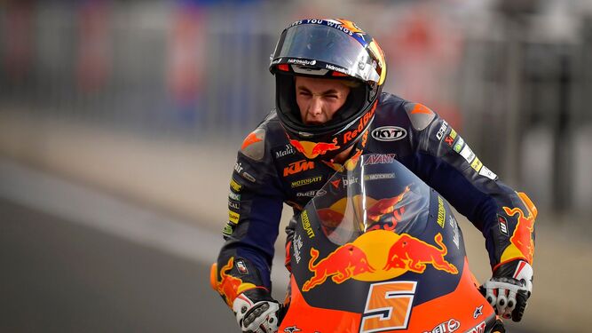 El piloto de Red Bull KTM, Jaume Masiá.