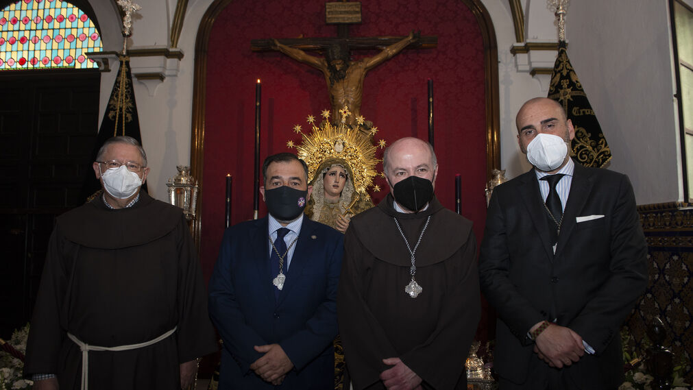 Viernes Santo en pandemia: La Soledad de San Buenaventura, en imágenes