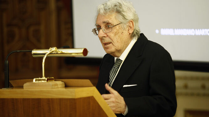 El arquitecto Rafael Manzano, uno de los homenajeados con la medalla Pro Ecclesia et Pontifice.