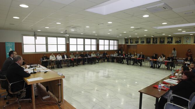 La sede de la Cámara de Comercio de Almería en una jornada sobre FP Dual.