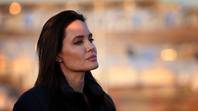 La actriz Angelina Jolie, en una imagen reciente, durante un acto solidario.