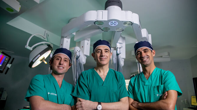 Se realiza en Vithas Sevilla la primera cirugía robótica de liberación del nervio pudendo en Andalucía