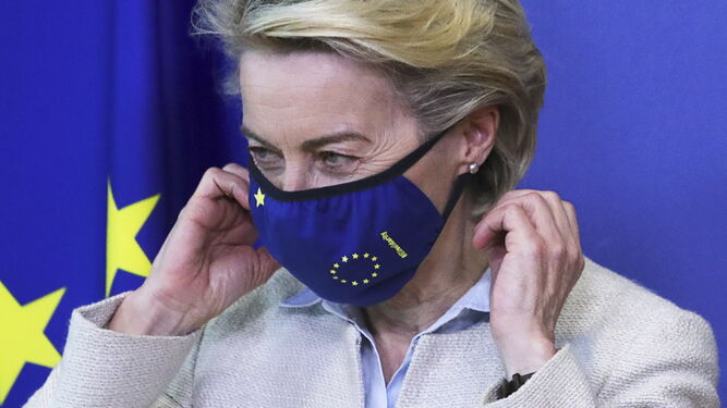 Ursula Von der Leyen, presidenta de la Comisión Europea.