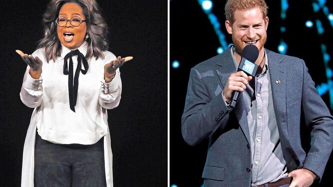 Oprah Winfrey y Enrique de Inglaterra.