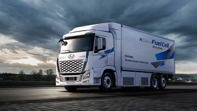 Hyundai sigue adelante con el desarrollo de su camión de hidrógeno, el Xcient Fuel Cell