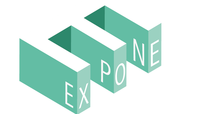 Logotipo de los Premios Expone en su primera convocatoria.