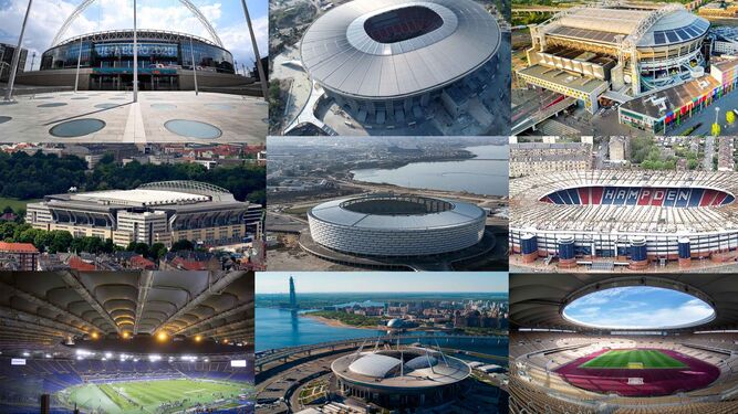 Estos son todos  los estadios  de fútbol que acogerán la Eurocopa