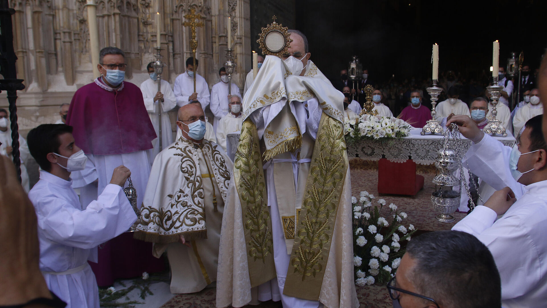 Fotos del Corpus Christi en Sevilla 2021