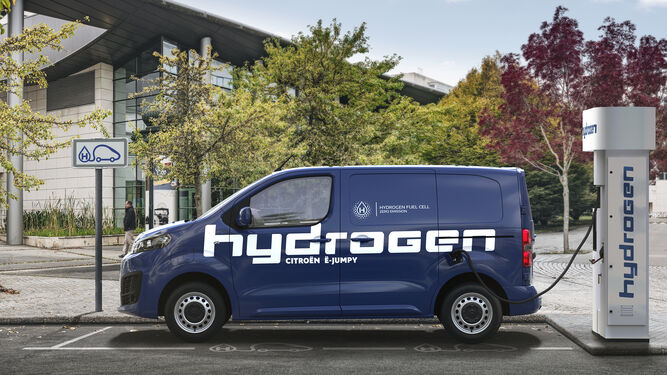 La nueva Citroën ë-Jumpy ahora funciona con hidrógeno y es enchufable