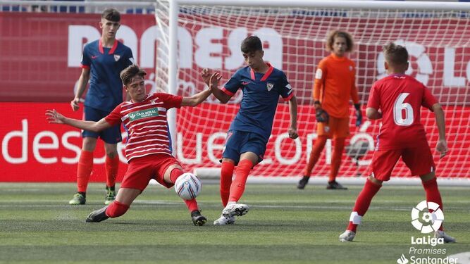 Imagen del Granada-Sevilla (0-0), la semifinal decantada para los sevillistas en los penaltis.