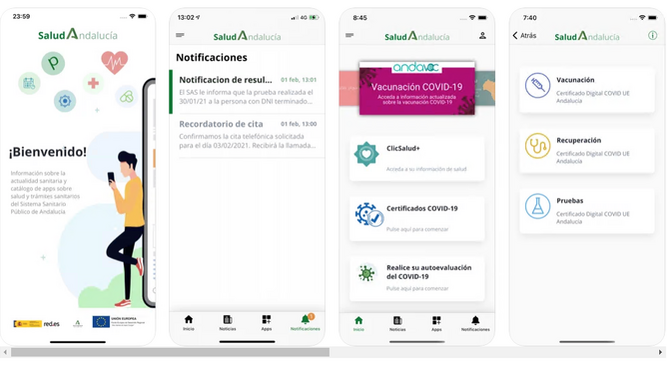 Tutorial para descargar el certificado de vacunación Covid en Andalucía (en iOS y Android)