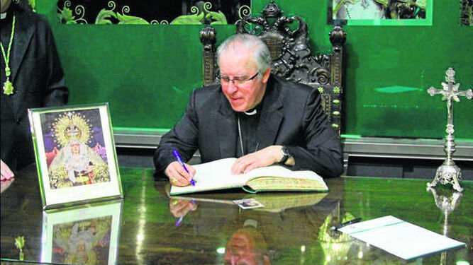 El nuevo arzobispo de Sevilla, José Ángel Saiz Meneses.