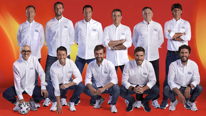 Comentaristas y reporteros de Mediaset para la Eurocopa 2020