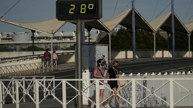 El tiempo en Sevilla: Oscilaciones en las temperaturas máximas