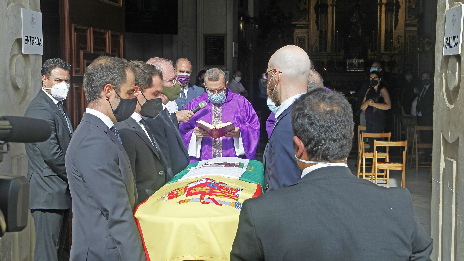 Funeral Manuel Clavero en el Gran Poder