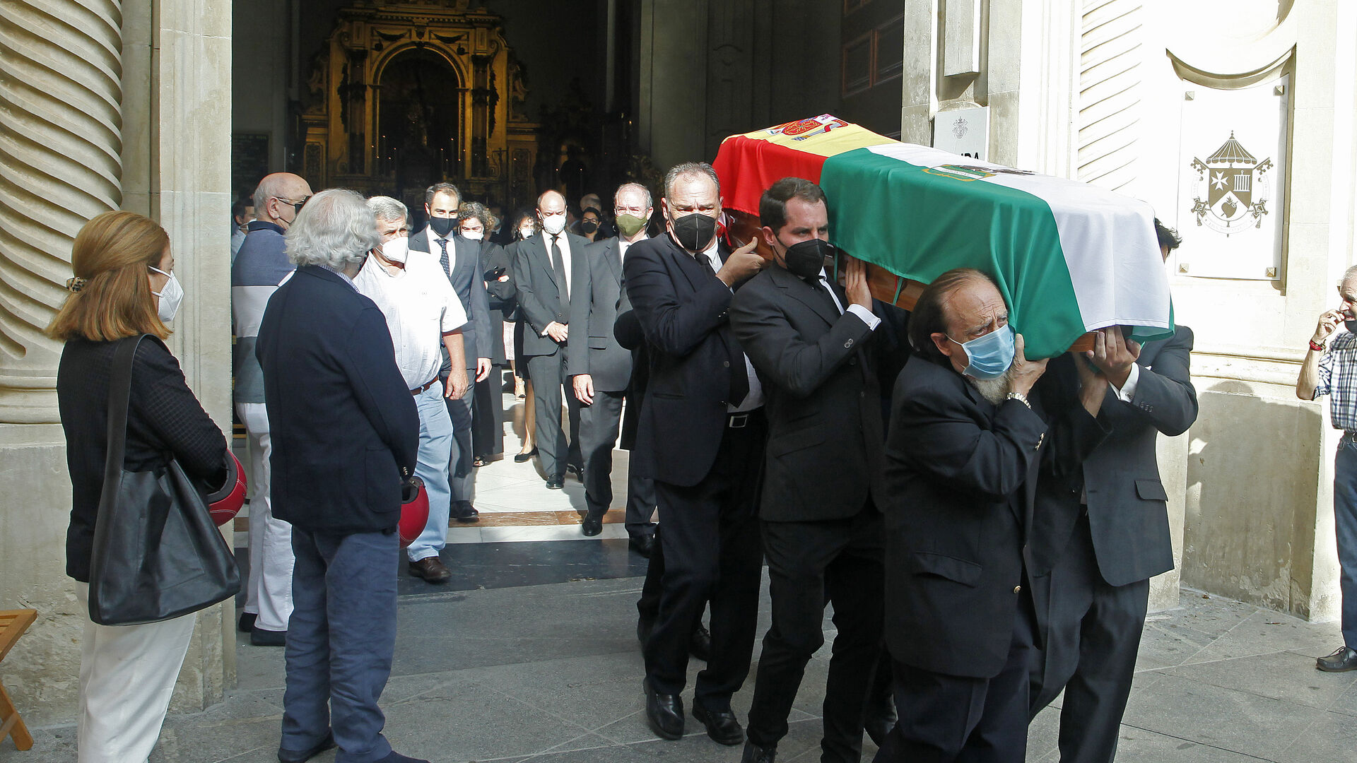 Funeral Manuel Clavero en el Gran Poder
