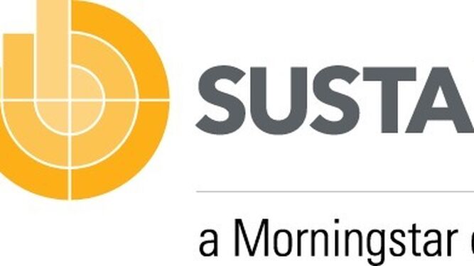 Logo de la agencia Sustainalytics.