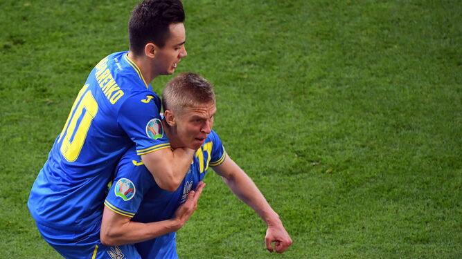Ucrania elimina a Suecia en la prórroga (1-2)