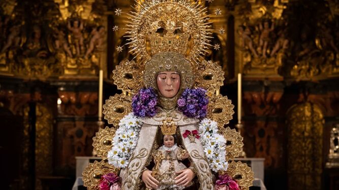 La Virgen del Rocío del Salvador.