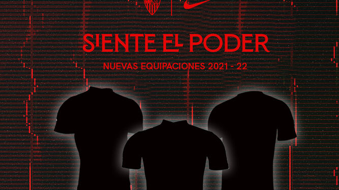 El Sevilla presenta sus nuevas equipaciones este jueves