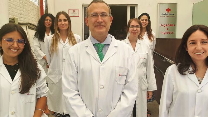 Equipo del Servicio de Neurociencias del Hospital Victoria Eugenia de Sevilla.