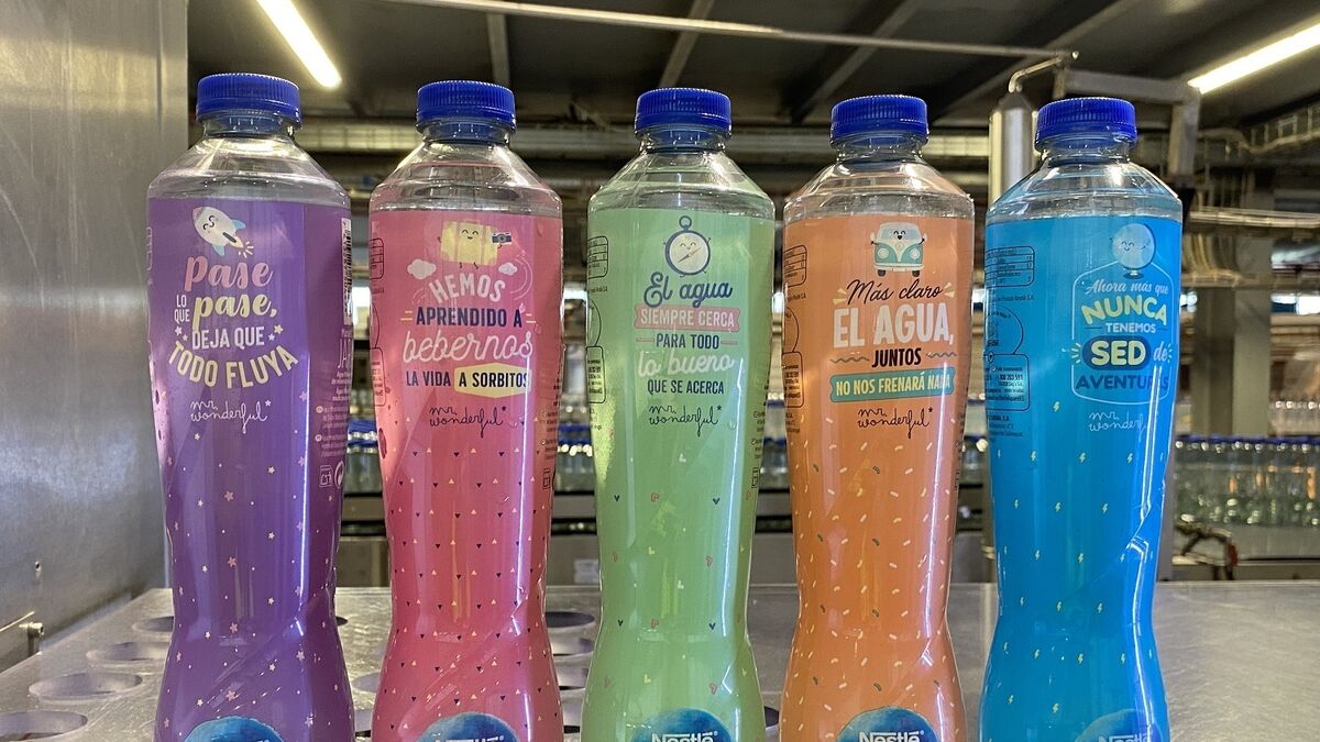 Nestlé Aquarel amplía su porfolio de botellas fabricadas con