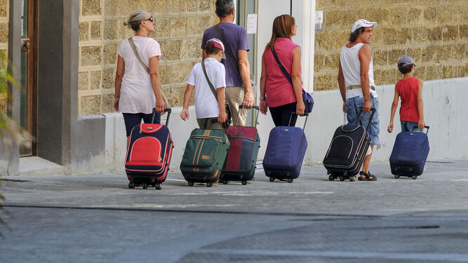 Turistas en Cádiz