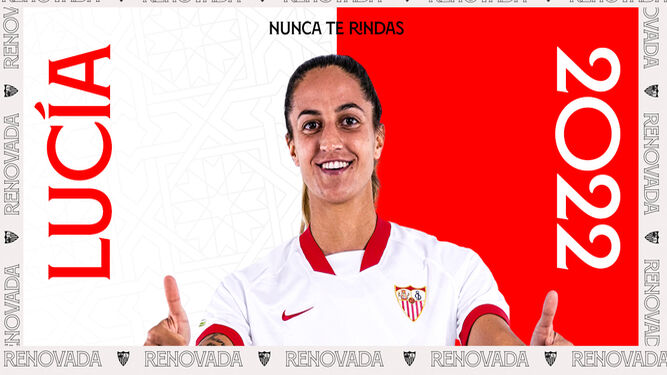 Lucía Ramúrez renueva un año con el Sevilla Femenino.