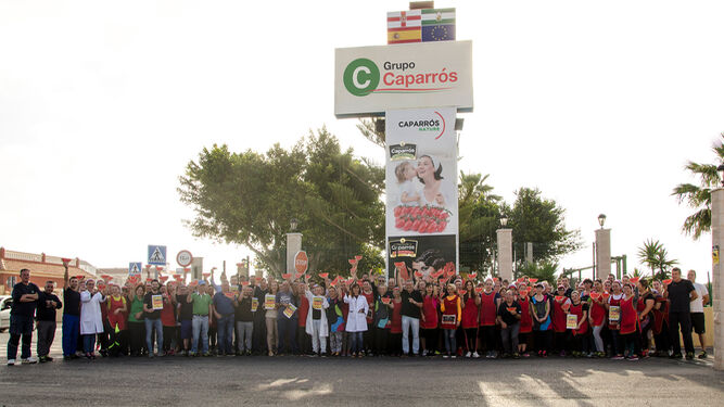 Trabajadores de la empresa almeriense Grupo Caparrós