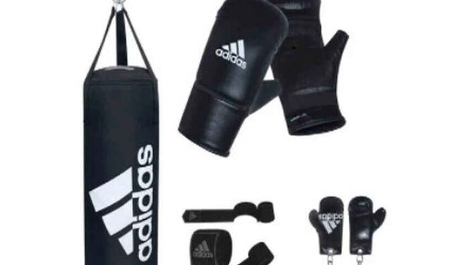 Imagen de la versión adulta del Set de boxeo de Adidas para Lidl