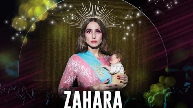 Retiran un cartel de Zahara a petición de Vox por ser una "ofensa extrema a la imagen de la Virgen"