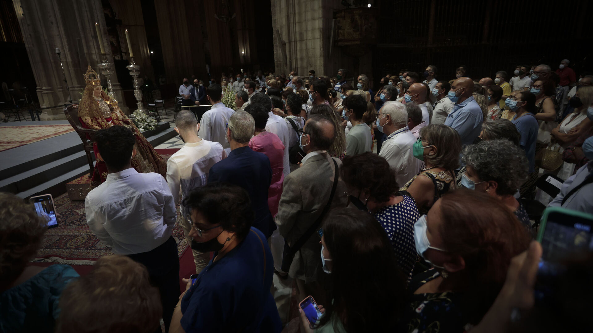 Im&aacute;genes de la festividad de la Virgen de los Reyes en la Catedral de Sevilla