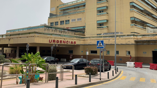 Urgencias del Hospital Costa del Sol, en Marbella.