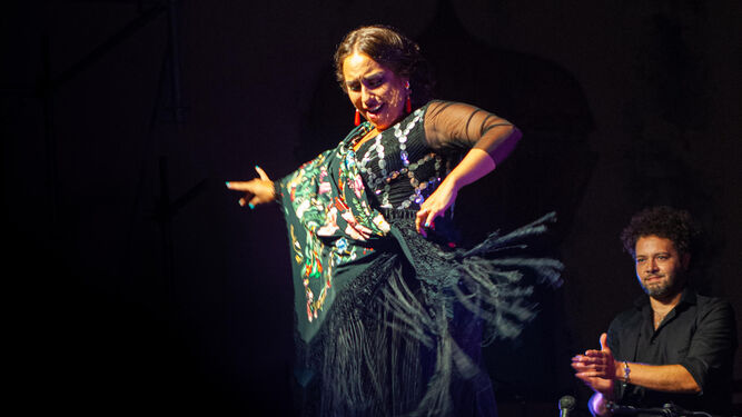 María Terremoto en uno de sus conciertos
