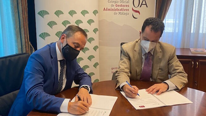 Unicaja Banco renueva su acuerdo de colaboración con el Colegio Oficial de Gestores Administrativos de Málag