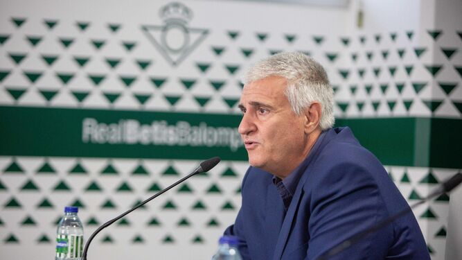 Antonio Cordón, director deportivo del Betis.