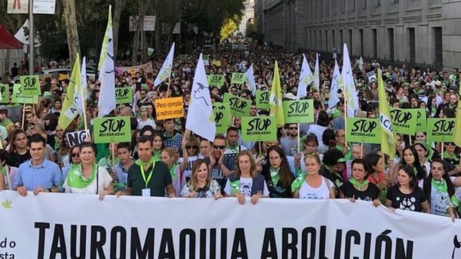 PACMA convoca "la mayor manifestación antitaurina" para el día 18 de septiembre