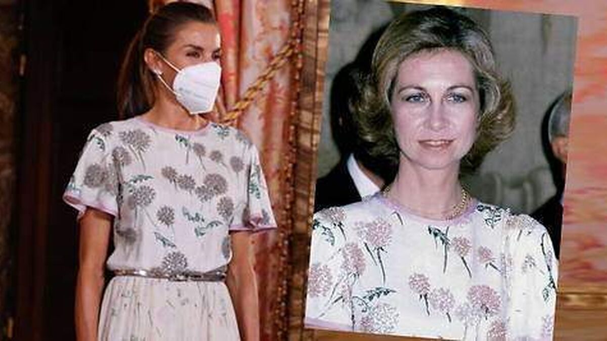 Moda y Familia Real La Reina Letizia se viste de Doña Sofía