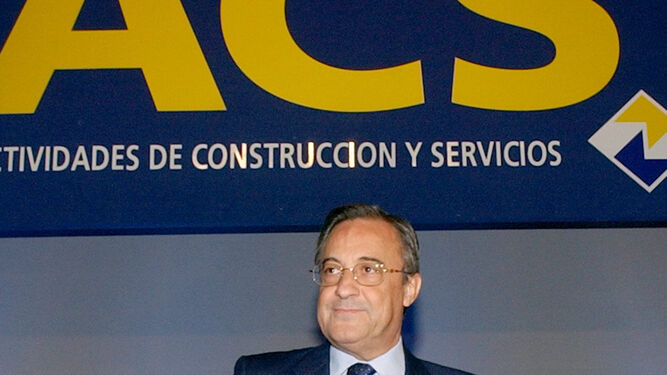 El presidente de ACS , Florentino Pérez.