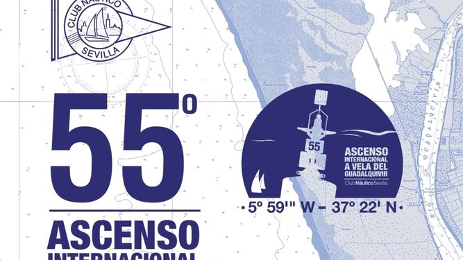 Cartel de lal Ascenso a vela del Guadalquivir de 2021
