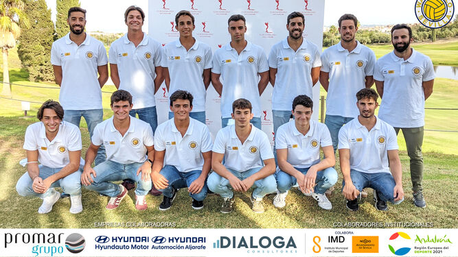 El primer equipo del Waterpolo Sevilla para la presente temporada.