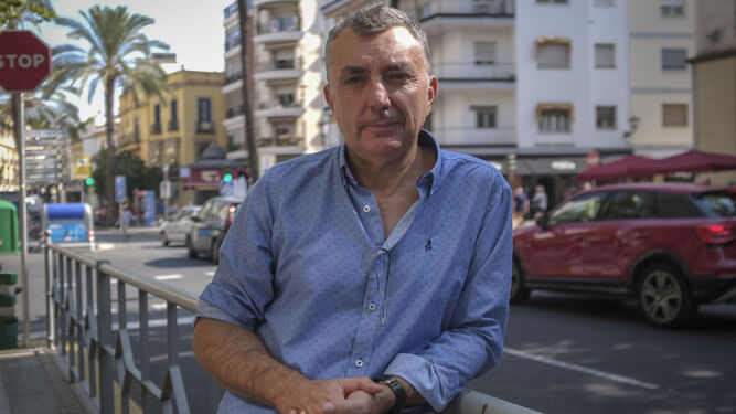 Manuel Vilas, fotografiado la semana pasada en Sevilla.